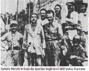 Sandro Pertini operaio